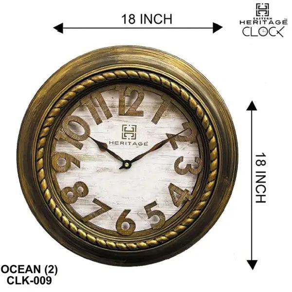 Exquisite Metal Antique Clock