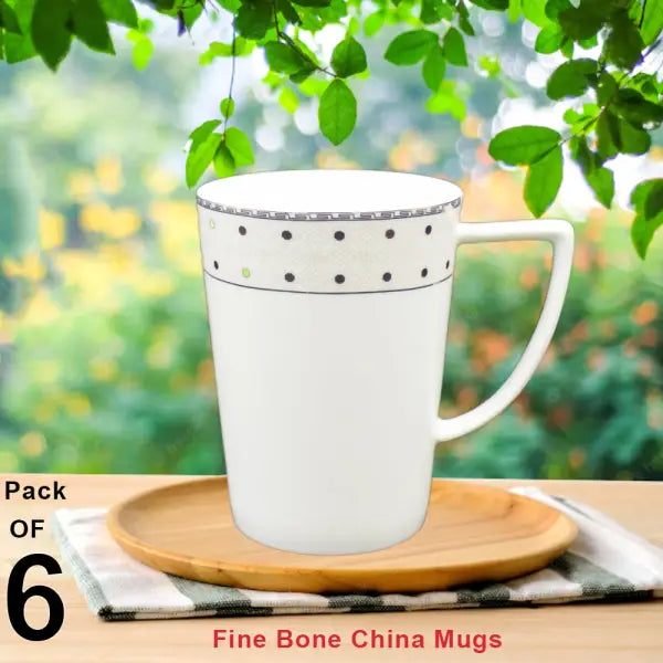 Fine Bone China Mugs - simple