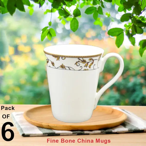 Fine Bone China Mugs - simple