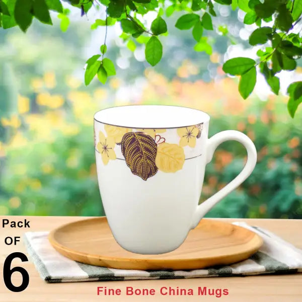 Fine Bone China Mugs - simple