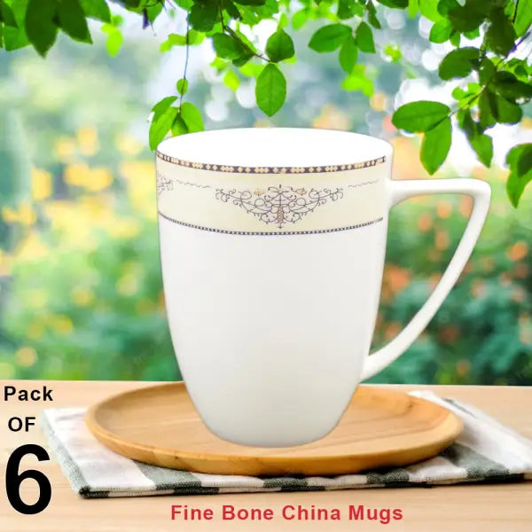 Fine Bone China Mugs - simple