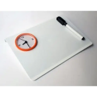 M1201-Table Clock + Writing Board - simple
