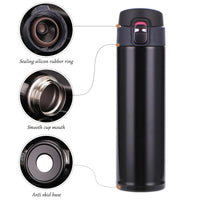 Black Steel Bottle 